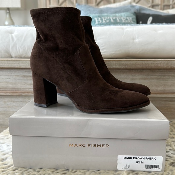 Marc Fisher chocolate brown boots! - Picture 2 of 7